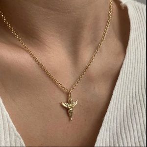 💥2/15$ You’re My Angel Necklace Gold by EVRY Jewels